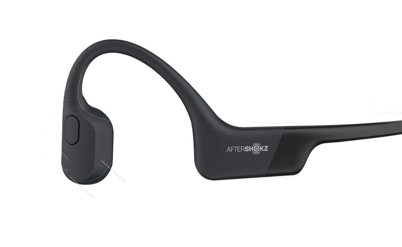 Aftershokz Aeropex - Black. London City Runner