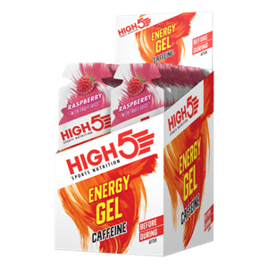 Picture of High 5 Energy Gel Caffeine - Raspberry