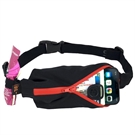 Picture of SPIbelt Water Resistant Pocket with 4 Gel Loops - Black with Red