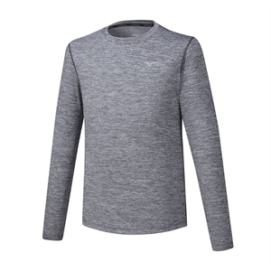 Picture of Mizuno Men's Impulse Core LS Tee - Grey