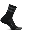 Picture of Feetures Elite Light Cushion Mini Crew - Black Stripe