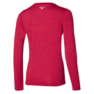 Picture of Mizuno Ladies Impulse Core LS Tee - Rose Red