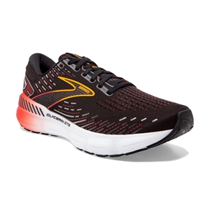 Picture of Brooks Men's Glycerin GTS 20 - Black/Blackened Pearl/Fiery Red